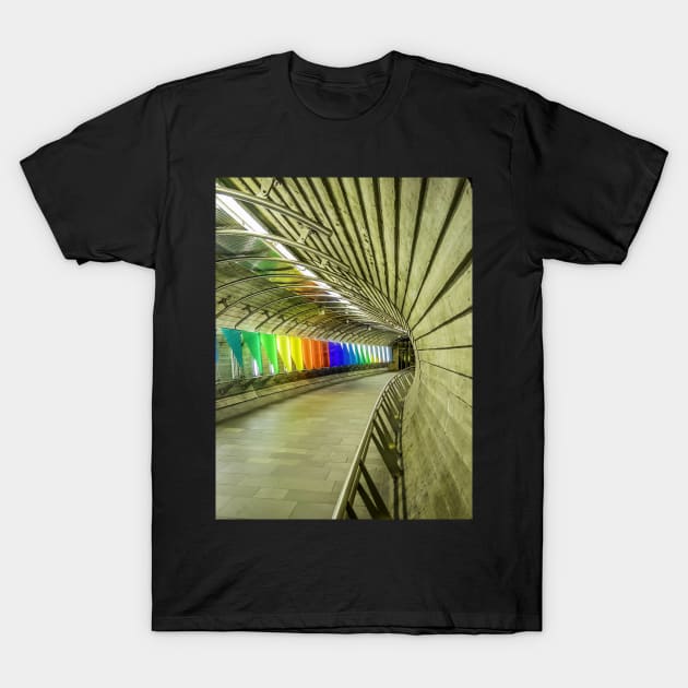 Oslo underground  passage T-Shirt by Wavey's